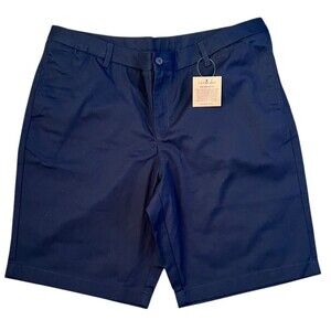 Lands End Navy Blue Girl’s School Uniform Shorts Size 16 Plus